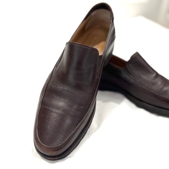 Taryn Rose Italian-Made Men's Brown Leather Loafers/Driving Shoes, Size 43C - Picture 10 of 14